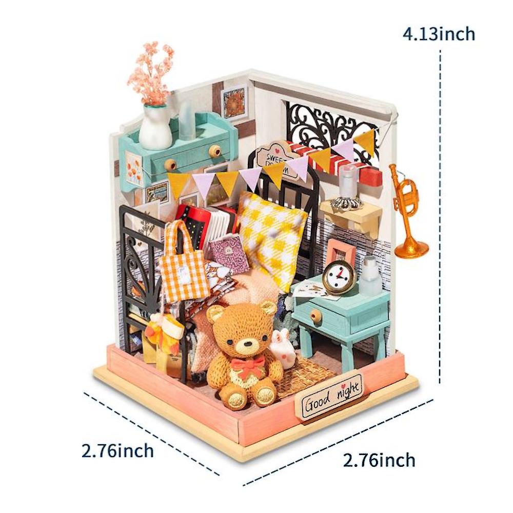 Robotime Rolife DIY Mini Model Kit - Sweet Dream (Bedroom)