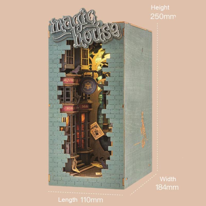 Robotime Rolife DIY Mini Book Nook Kit - Magic House