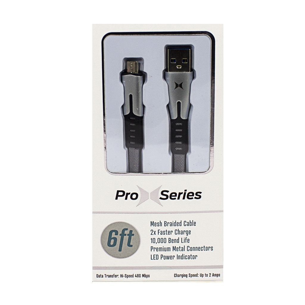 zzDISCONTINUED - Xtreme Micro Sync & Charge USB Cable - 6 ft.