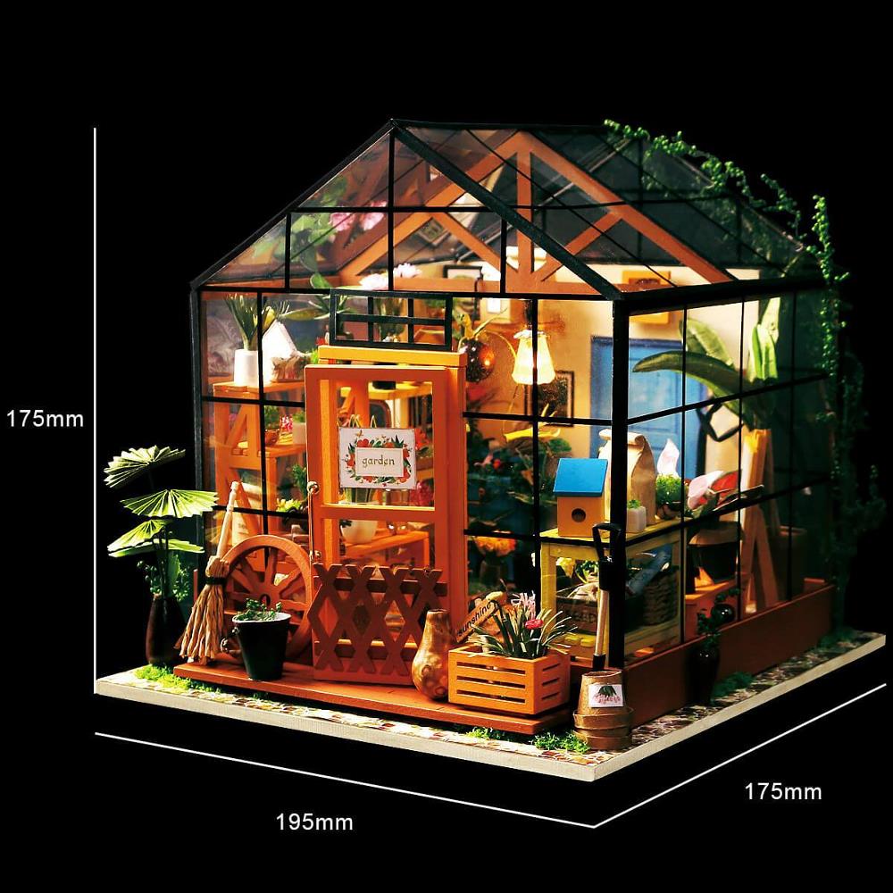 Robotime Rolife DIY Mini Model Kit - Cathy's Flower Greenhouse