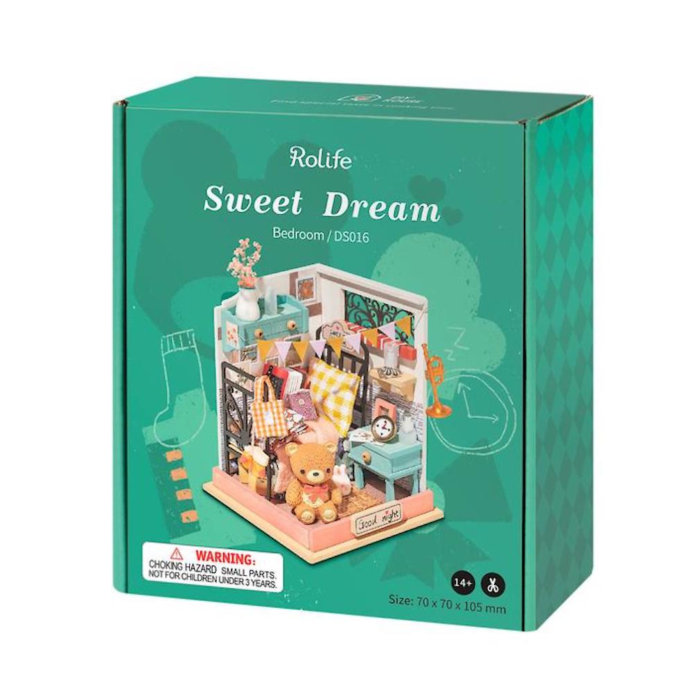 Robotime Rolife DIY Mini Model Kit - Sweet Dream (Bedroom)