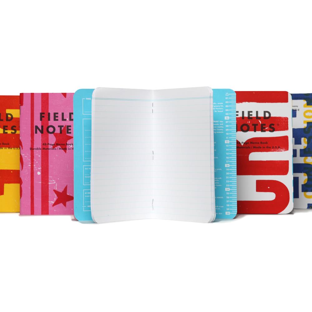 Field Notes Hatch Show Print Memo Books 3pk Ruled