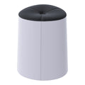 P.O.V. Stool - Upholstered - Oak Color Frame - Stackable