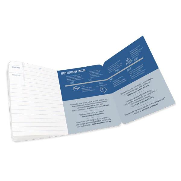 Unemployed Philosophers Guild Star Trek Captain's Log Pocket Notebook