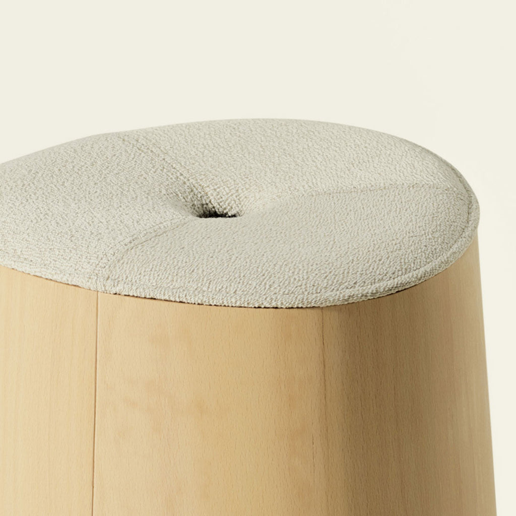P.O.V. Stool - Upholstered - Beech Frame - Stackable