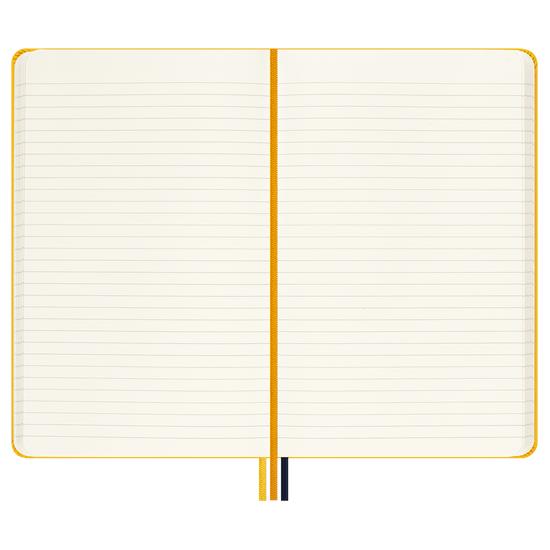 Moleskine x K-Way Large Ruled Hardcover Notebook - Yellow