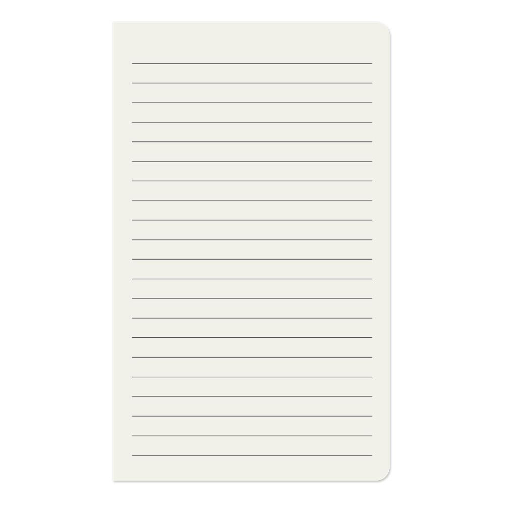 Punch Studio Leatherette Journal - Light Grey, Geometric Pattern