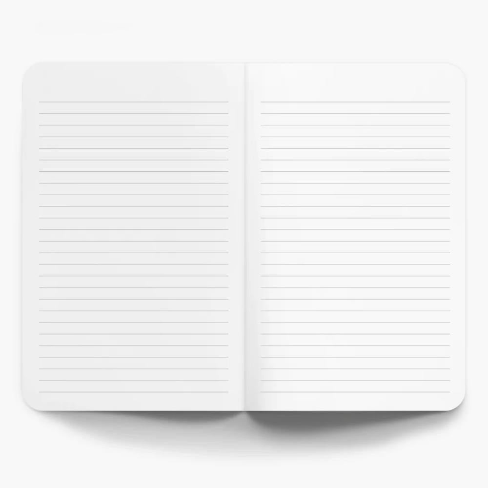Denik Classic Layflat Notebook, Lined - Cosmic Moth