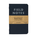 Field Notes Pitch Black Memo Books 3pk Ruled