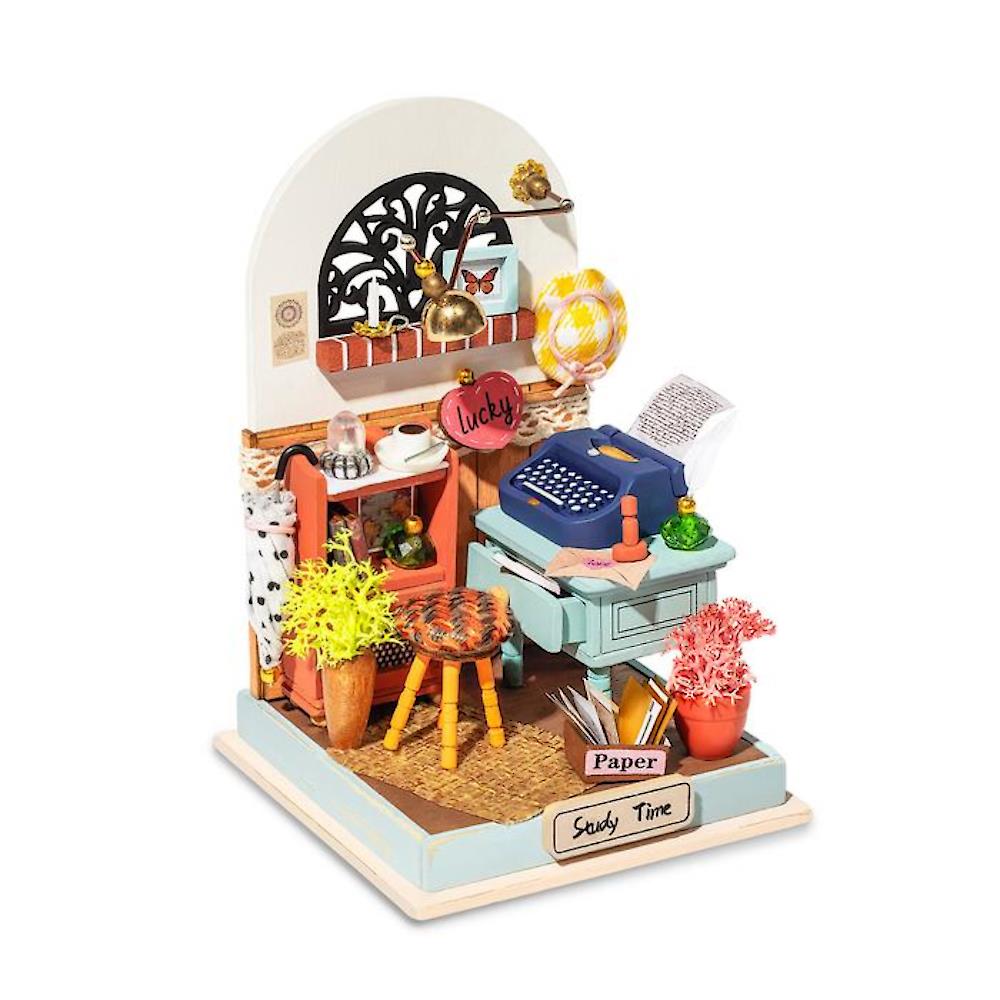 Robotime Rolife DIY Mini Model Kit - Record Mood (Study)