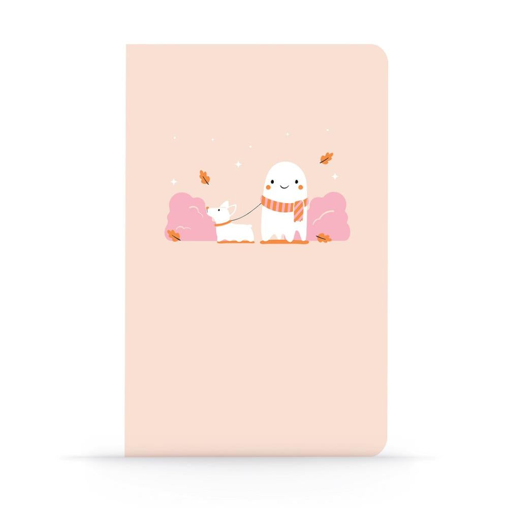 Denik Classic Layflat Notebook, Lined - Ghost Walking