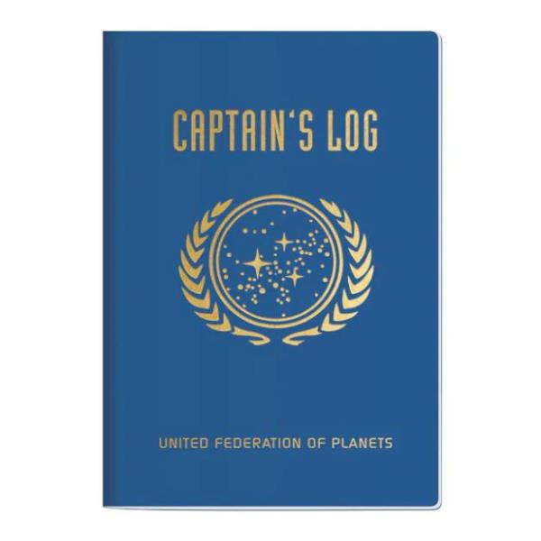 Unemployed Philosophers Guild Star Trek Captain's Log Pocket Notebook