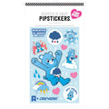 Pipsticks PipStickers Set - Scratch 'n Sniff Care Bears Grumpy Blueberry