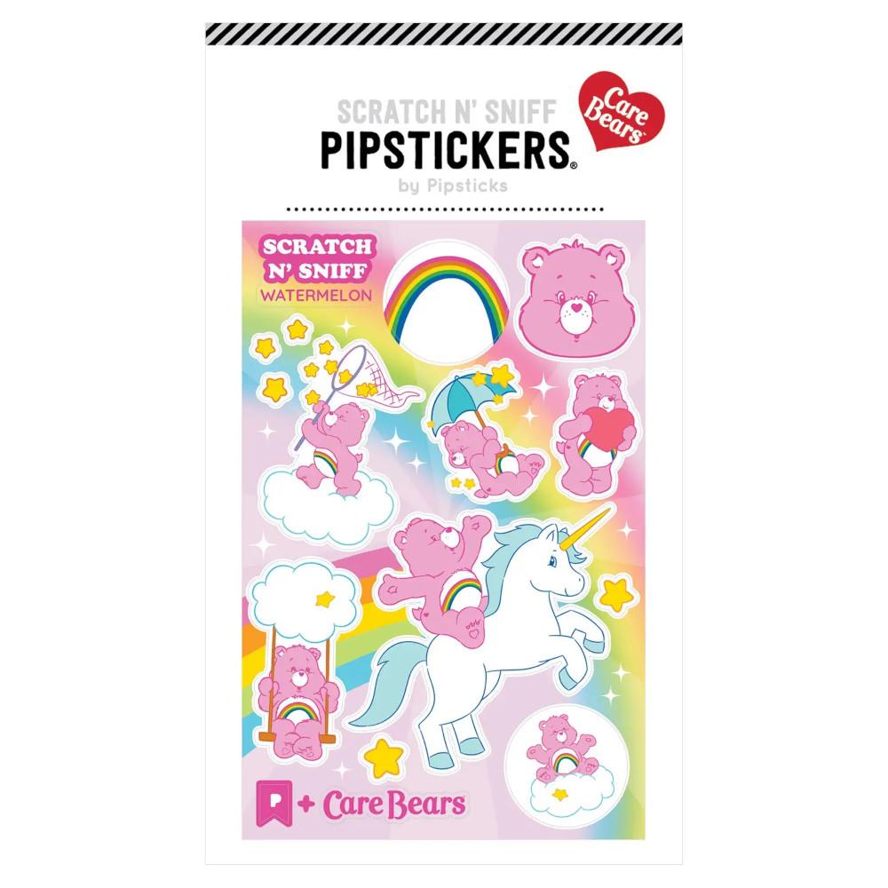 Pipsticks PipStickers Set - Scratch 'n Sniff Care Bears Cheer Watermelon
